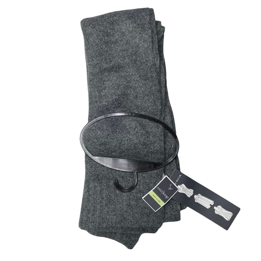 West loop knit scarf